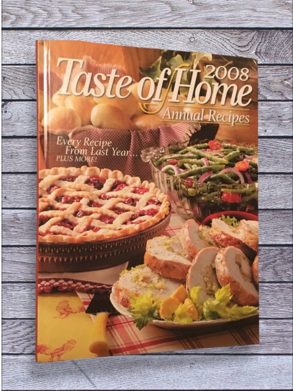 2 for $6 🎉 Taste of Home Annual Recipes 2008 cookbook
